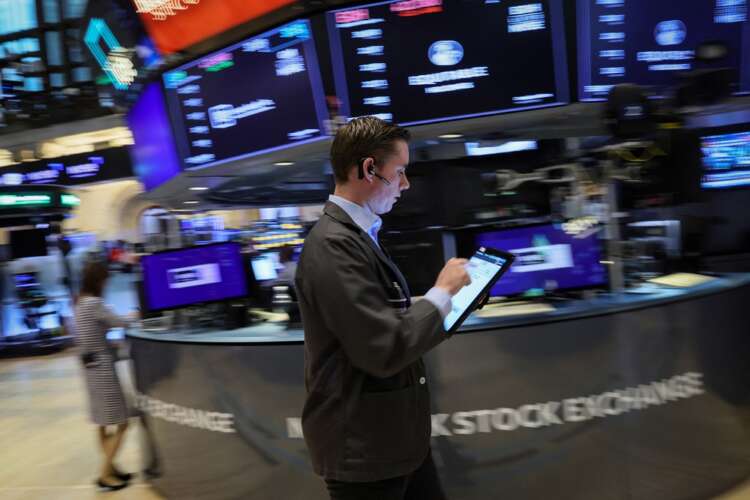 Wall Street gains, dollar climbs on solid data, debt ceiling progress